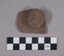 Ceramic body sherd with modeled handle