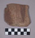 Ceramic body sherd with polychrome designs