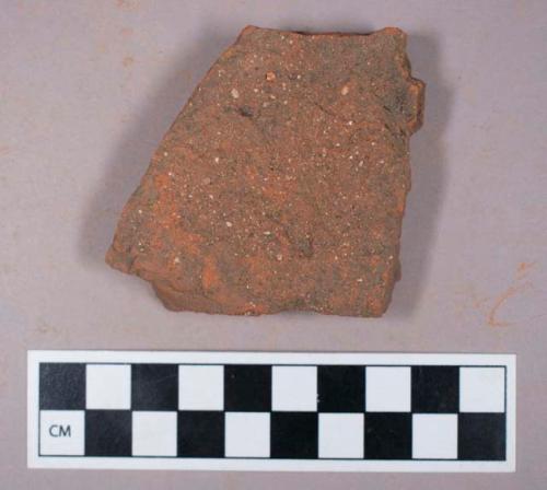 Ceramic, architectural, brick roof tile, fragments