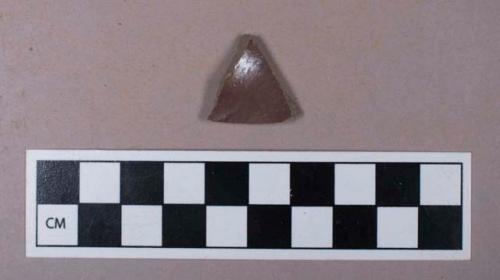 Ceramic, stoneware, English Brown, body sherd