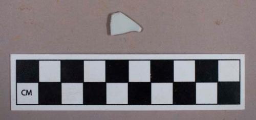 Ceramic. porcelain, blue and white decoration, body sherd