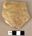 Rim potsherd - plain burnished brown with conical knob (Wace & Thompson, 1912, T