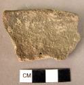 Micaceous rim potsherd (Wace & Thompson, 1912, Types B1, #3 or A1)