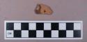 Ceramic, redware, brown lead glaze, body sherd