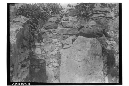 Stela B-1 at the Temple of Structure I