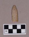 Chipped stone, projectile point, lanceolate