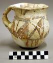 Small san bernardino polychrome pottery jar