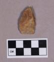 Chipped stone, projectile point, triangular