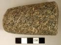 Ground stone, fragment, possible pestle