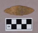 Chipped stone, projectile point , leaf-shaped