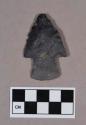 Chipped stone, projectile point, stemmed