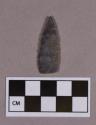 Chipped stone, projectile point, lanceolate