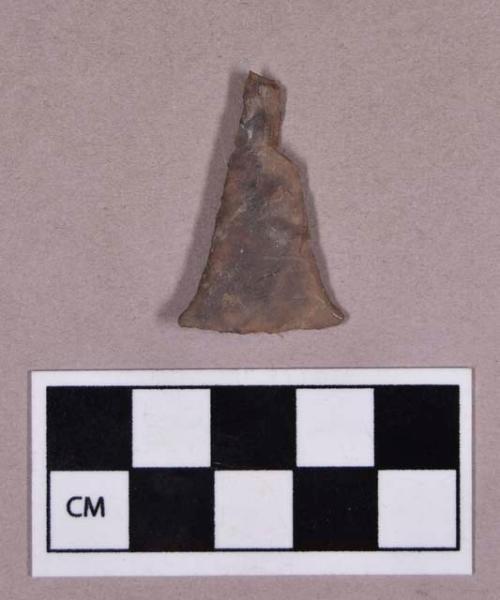 Chipped stone, bifacial fragment, possible perforator