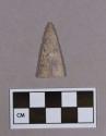 Chipped stone, projectile point, triangular