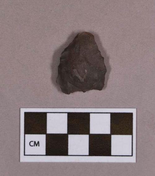 Chipped stone, biface, triangular