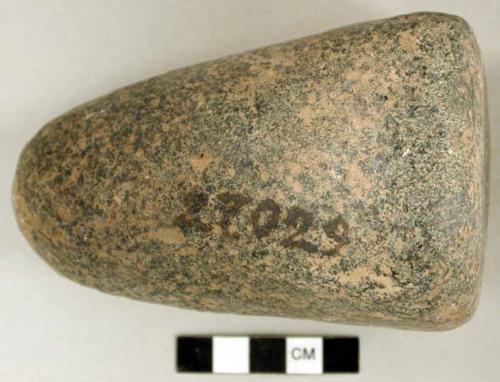 Ground stone, pestle