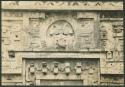 Monjas, East Annex, sculpture over doorway