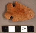 Chipped stone, projectile point, side-notched