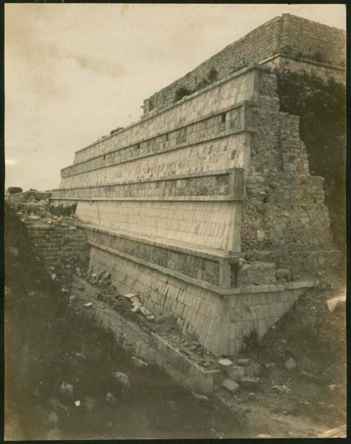 Temple of Warriors, south side after repair