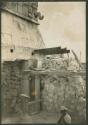 Temple of Warriors, reinforced concrete pier