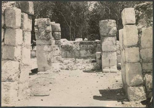 Temple of the Interior Atlantean Columns, doorway of outer chamber