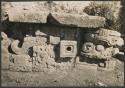 Temple of the Three Lintels, mask panel of platform