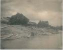 Boats and structures along shore