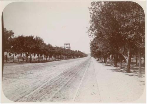 Avenida Juarez, leading to Estación Centrál