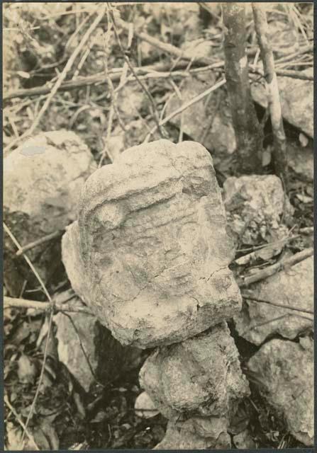 Temple of the Jaguar, Atlantean Columns