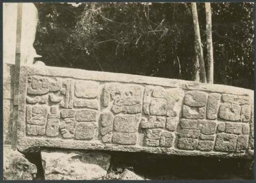 Temple of Four Lintels, face of Lintel 3