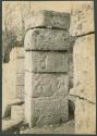 Temple of Xtoloc Cenote, left column