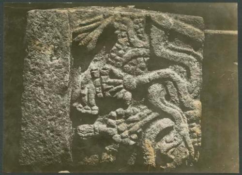 Temple of Xtoloc Cenote, sculpture