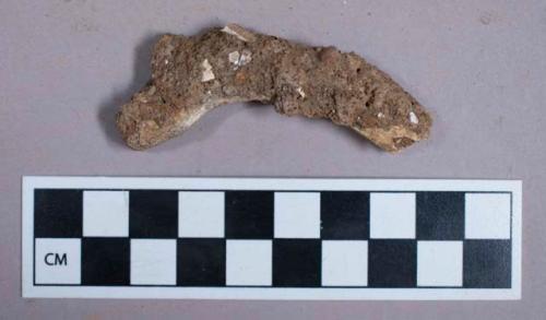 Faunal remains, bone fragment, possible rib