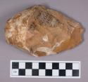 Chipped stone, ovate acheulian hand axe