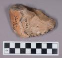 Chipped stone, ovate acheulian hand axe