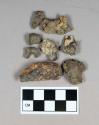 Unclassified, slag fragments