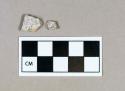 Ceramic, purple/manganese powdered tin glazed body sherds