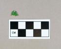 Ceramic, green glazed refined earthenware body sherd