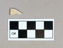 Ceramic, unidentified refined earthenware body sherd, glaze missing