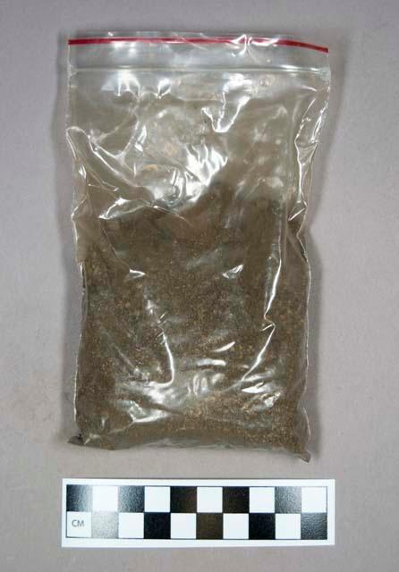 Raw material, soil sample