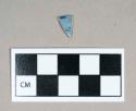 Ceramic, pearlware body sherd, blue transfer print