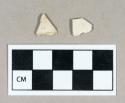 Ceramic, white clay pipe bowl fragments