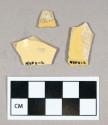 Ceramic, yellowware body sherds, undecorated