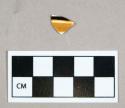 Ceramic, refined earthenware body sherd, factory-slipware annular/banded, dark brown and brown decoration