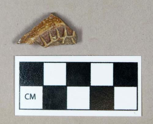 Ceramic, rhenish brown stoneware body sherd