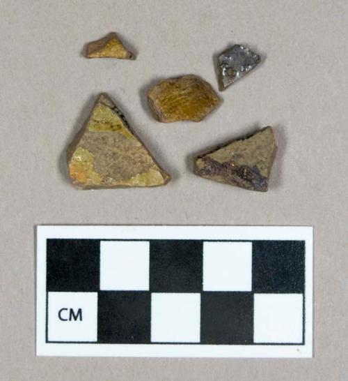 Ceramic, North Devon earthenware body sherds