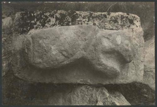 Initial Series group, sculptured stone