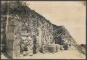 Temple of the Chac Mool, columns found in situ