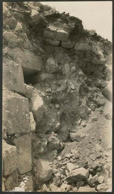 Caracol, before complete excavation