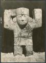 Temple of Warriors, Atlantean figure supporting altar